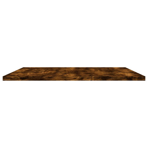 vidaXL Wandschappen 4 st 60x50x1,5 cm bewerkt hout gerookt eikenkleur