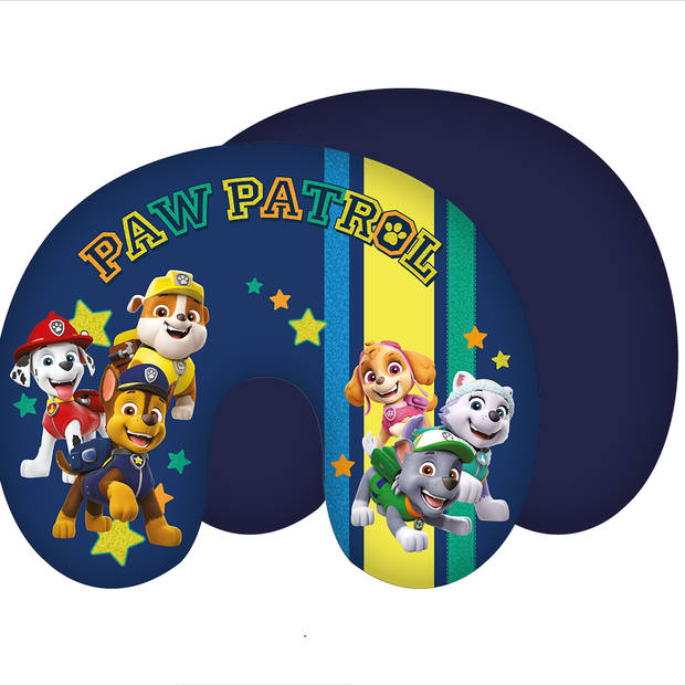 PAW Patrol Nekkussentje Stars - ca. 28 x 33 cm - Polyester