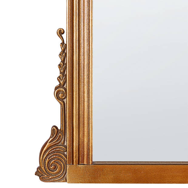 Beliani SUSSEY - Decoratieve Spiegel-Goud-IJzer