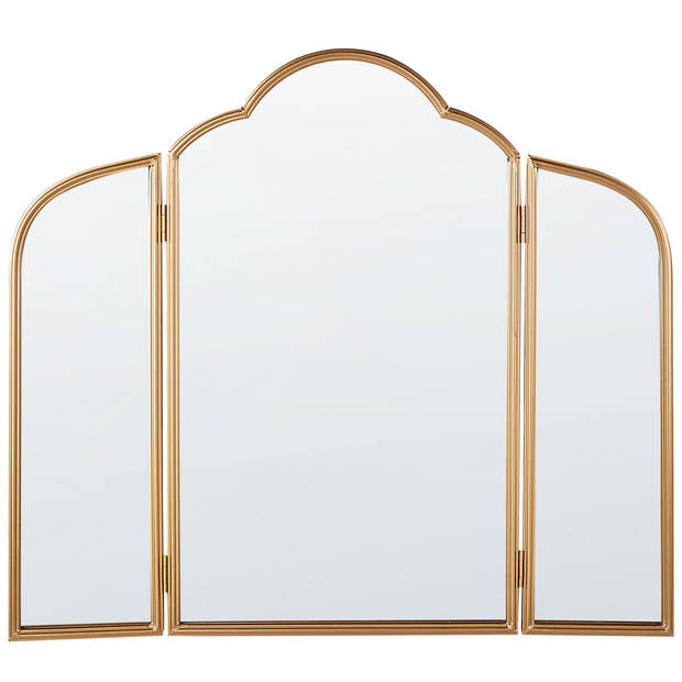 Beliani SAVILLY - Decoratieve Spiegel-Goud-IJzer