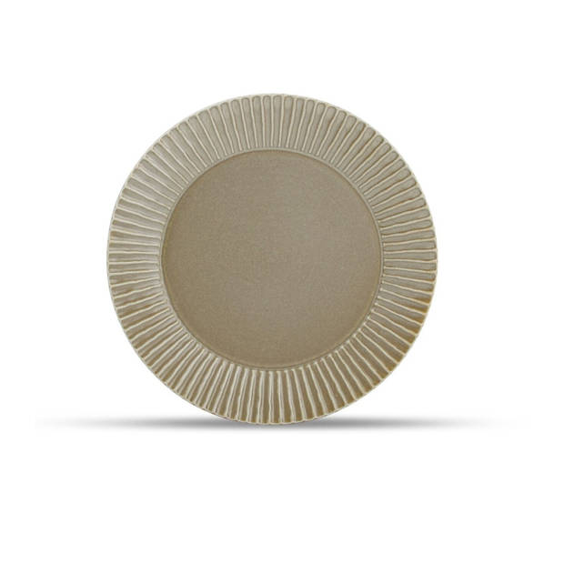 Fine2Dine Ontbijtbord Aurora Beige ø 20 cm