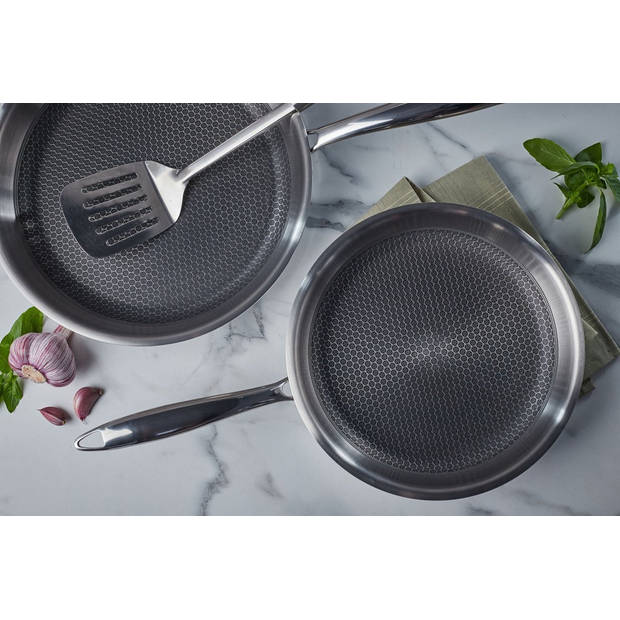 Resto Kitchenware Koekenpannenset Altair ø 24 + 26 + 28 cm - Inductie en alle andere warmtebronnen