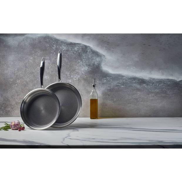Resto Kitchenware Koekenpannenset Altair ø 24 + 26 + 28 cm - Inductie en alle andere warmtebronnen