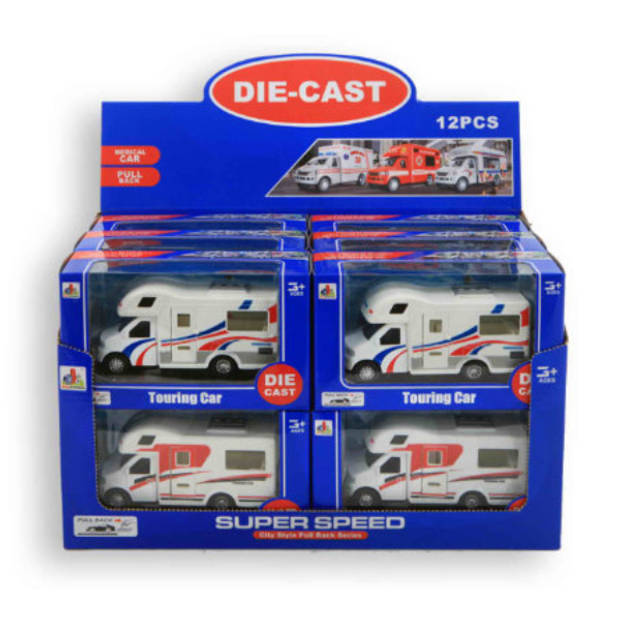 Camper die-cast 12.5cm 2 assorti 8344