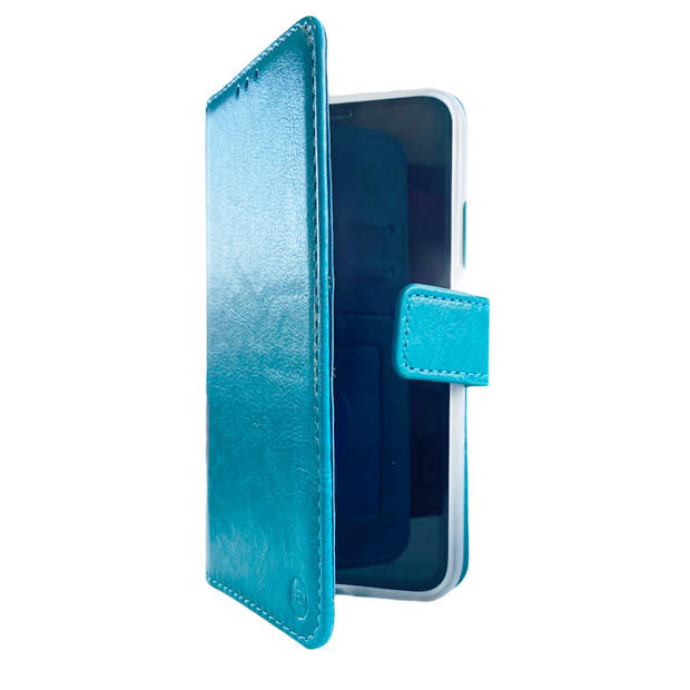 Apple iPhone 12 Mini Aqua Blauw Wallet / Book Case / Boekhoesje/ Telefoonhoesje