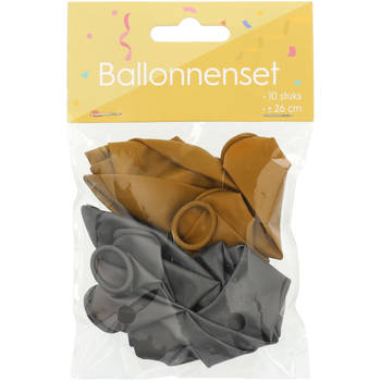 Metallic ballonnen - 10 stuks