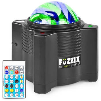Sterren projector - Fuzzix AurorA - Meerkleurige accu galaxy projector en Bluetooth speaker