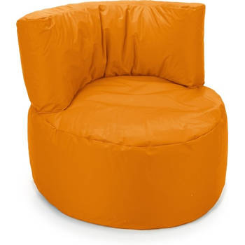 Parya - Zitzak Stoel Junior - Oranje - 70 x 50 cm - Kinderstoel met Vulling voor Binnen