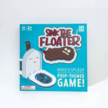 Sink the floater spel - Grappige spelletjes - p*ep spel - Bordspel kinderen - Original