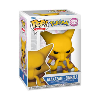 Pop Games: Pokémon Alakazam - Funko Pop #855