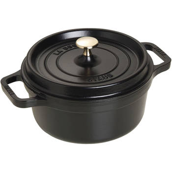 Staub Braadpan / Cocotte - Zwart - ø 22 cm / 2.6 liter