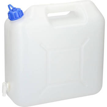 Jerrycan voor water - 5 liter - Kunststof - met kraantje en dop - Jerrycan voor water