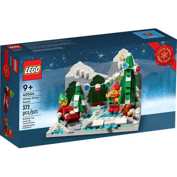 LEGO - Wintertafereel met elfen