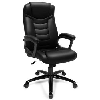Luxe design bureaustoel met hoog zitcomfort