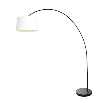 Mexlite vloerlamp Solva - zwart - metaal - 3904ZW