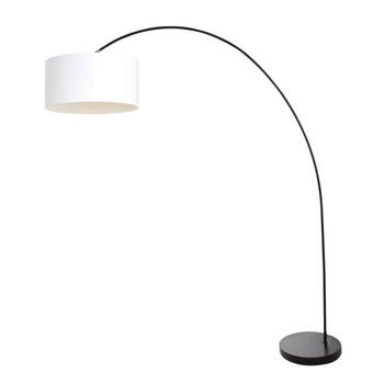 Mexlite vloerlamp Solva - zwart - metaal - 3894ZW