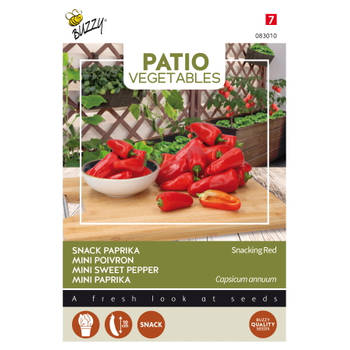 Buzzy - Patio Veggies, Paprika Snacking Red