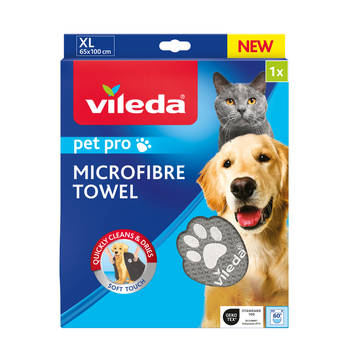 Vileda Pet Microfibre Pet Pro Towel XL