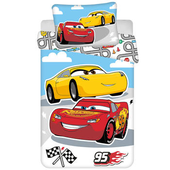 Disney Cars BABY Dekbedovertrek, Road - 135 x 100 cm - Katoen