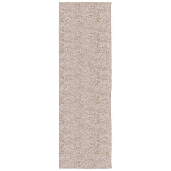 vidaXL Vloerkleed PAMPLONA shaggy hoogpolig modern 80x250 cm beige