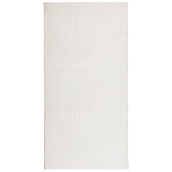 vidaXL Vloerkleed IZA laagpolig Scandinavisch 100x200 cm crèmekleurig