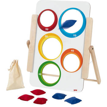 Goki Target throwing game for young and old, can be played from both sides