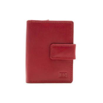 Portemonnee leer LeonDesign 16-W6003 - Rood