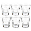 Vivalto shotglaasjes - 6x - glas - transparant - 40 ml - Shotglazen