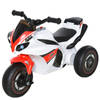 Loopauto met muziek - Loopfiets - Quad - Speelgoed - Kinder auto - Wit - 74 x 39 x 48 cm