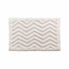 Badmat Katoen Boho Waves - Beige/Wit – 50 x 80 CM