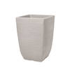 Keter Cotswold Plantenbak Hoog Vierkant - 36L - 33x33x48cm - Grijs