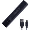 Folenza Mini Zaklamp USB-C 4 Lichtmodes Oplaadbaar Waterbestendig Zwart