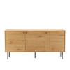 Giga Meubel - Dressoir Rechthoek Naturel - 150x40x74cm - Felix