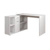 Meubella Bureau Crister - Wit - 122 cm