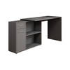 Meubella Bureau Nomi - Grijs - 120 cm