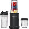 Safecourt Kitchen Power Blender - 1000 watt - Met to go bekers - Incl. receptenboek - Zwart