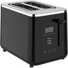 Safecourt Kitchen Broodrooster - Smart broodrooster met display - Toaster - 920 watt - Zwart
