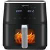 Safecourt Kitchen Airfryer XL - Heteluchtfriteuse - 1700W - 5L Inhoud - 40ºC tot 200ºC - Zwart