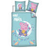 Peppa Pig Dekbedovertrek, Make Your Own Magic - Eenpersoons - 140 x 200 - Polyester