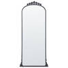 Beliani LIVRY - Decoratieve Spiegel-Zwart-IJzer