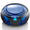 Draagbare FM Radio CD/MP3/USB/Bluetooth®-speler met LED verlichting Lenco Zwart-Blauw