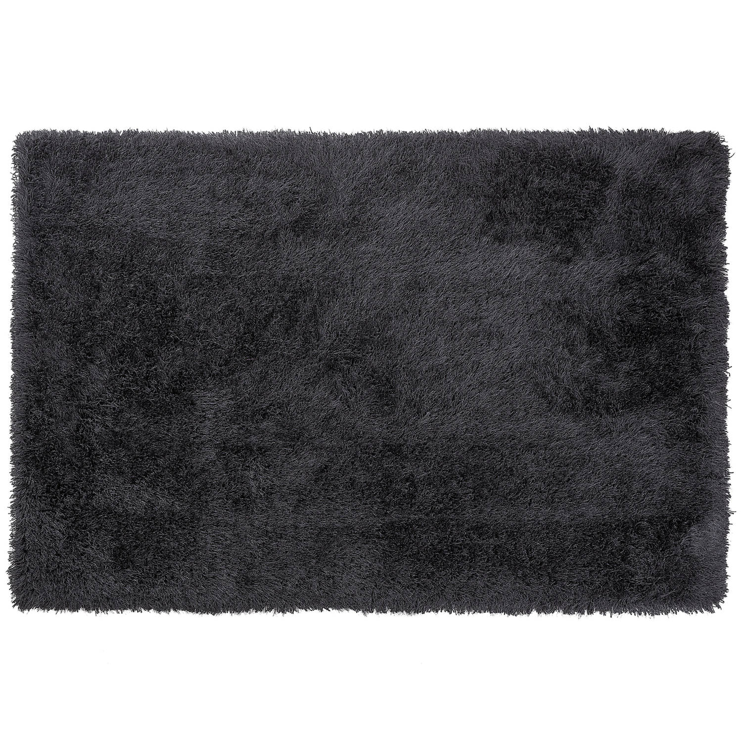 Beliani CIDE Vloerkleed Zwart Polyester 80 x 150 cm