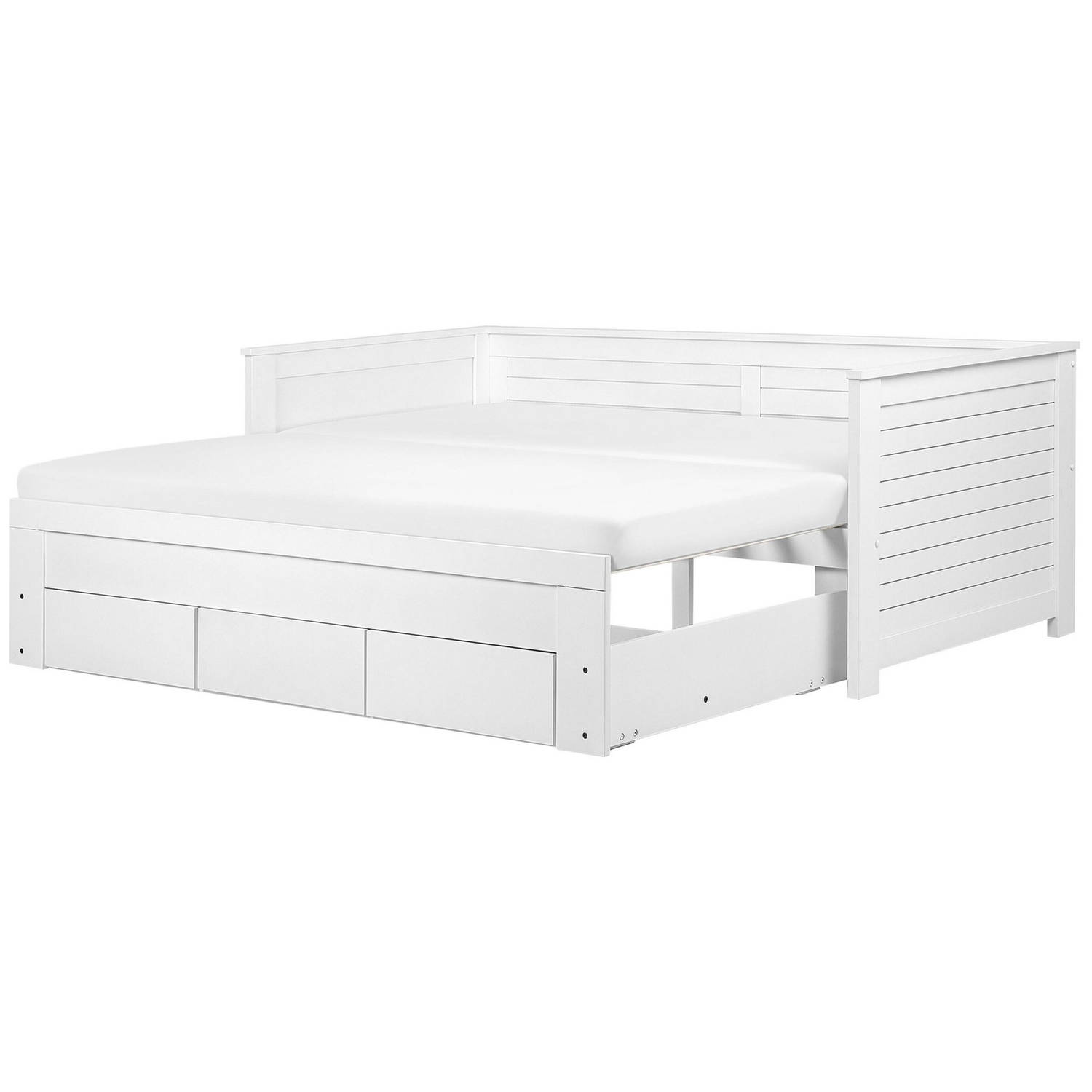 Beliani CAHORS Bed Wit Hout 90x200