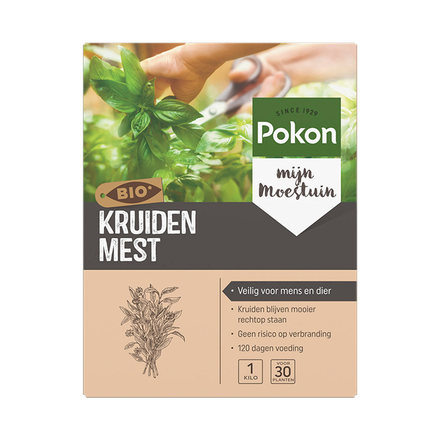 Pokon Bio lavendel & kruiden voeding 1 kg