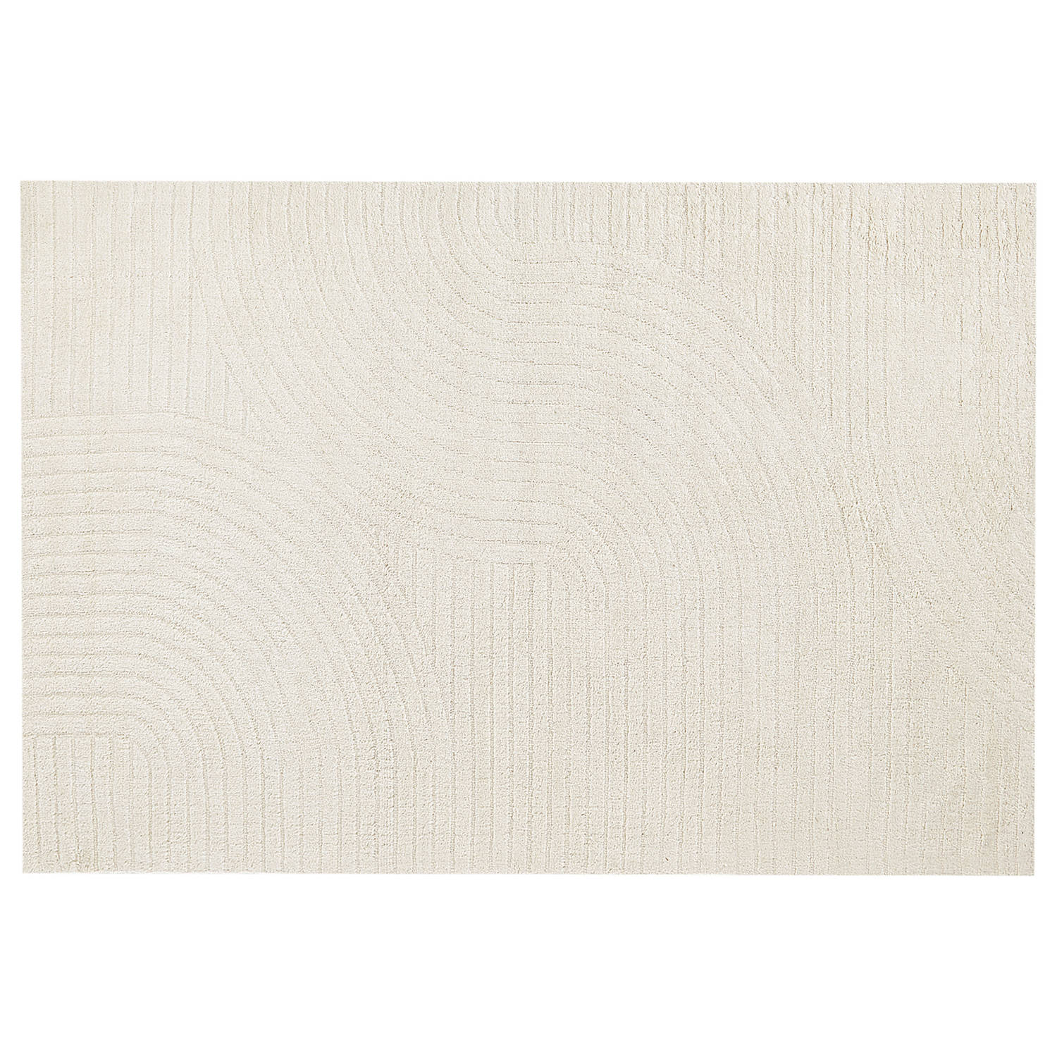 DAGARI - Vloerkleed - Beige - 160 x 230 cm - Wol