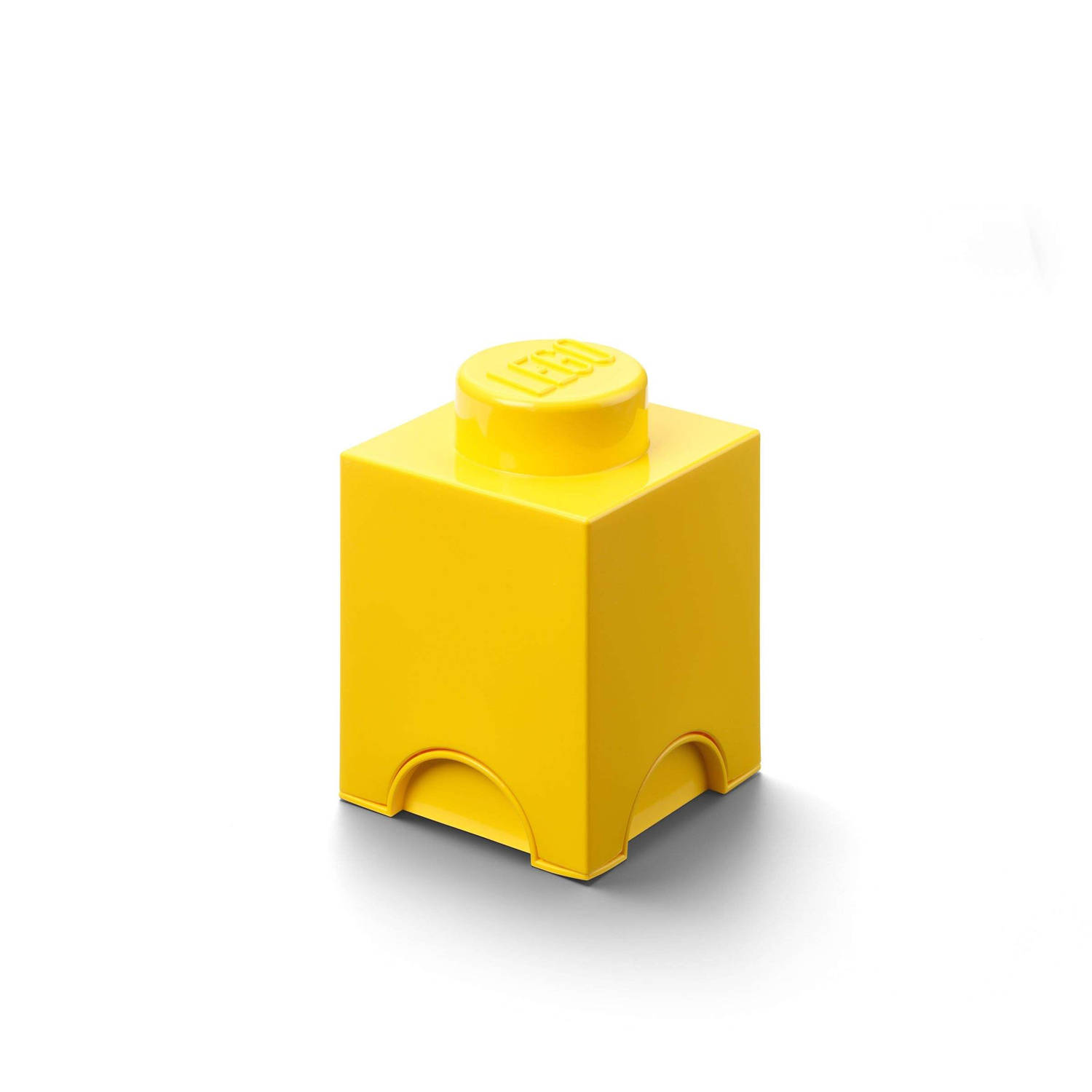 Lego Opbergbox: Brick 1 (1.2l Tr) Geel