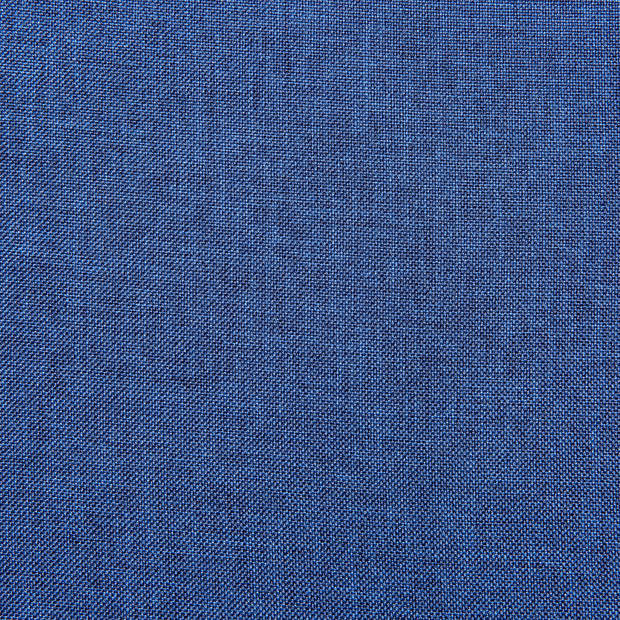 Beliani ROSLYN - Eetkamerstoel-Blauw-Polyester