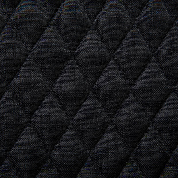 Beliani SOLANO - Eetkamerstoel-Zwart-Polyester