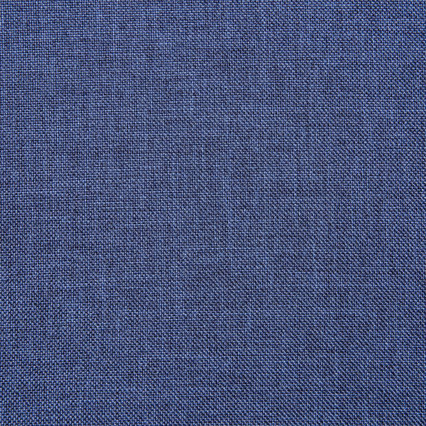 Beliani CHICAGO - Eetkamerstoel-Blauw-Polyester