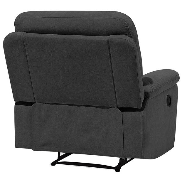 Beliani BERGEN - Fauteuil-Grijs-Polyester